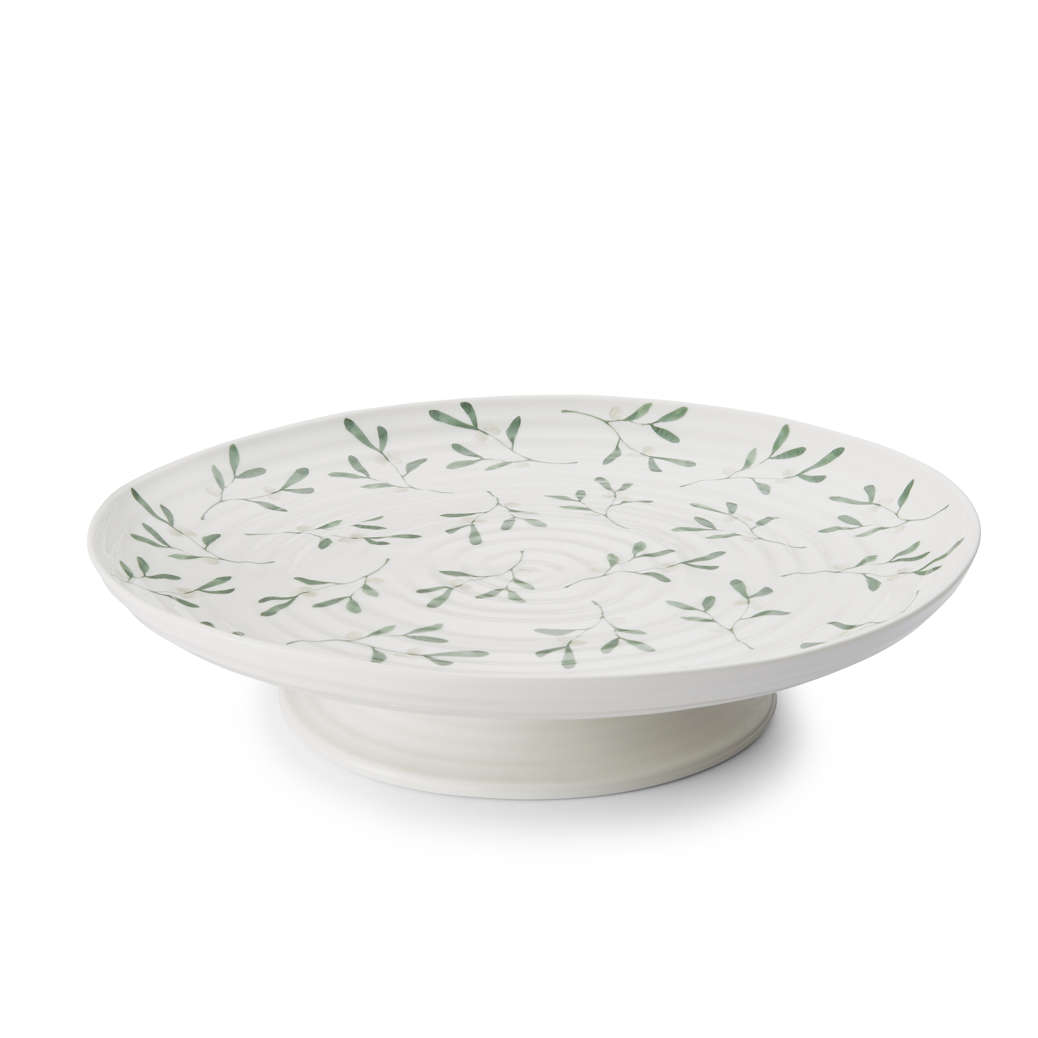 Sophie Conran Mistletoe Footed Cake Plate image number null